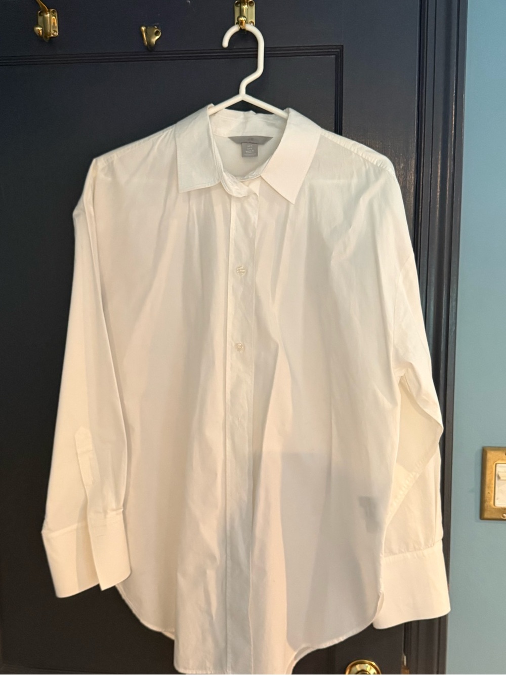 Classic Over Sized White Button Down
